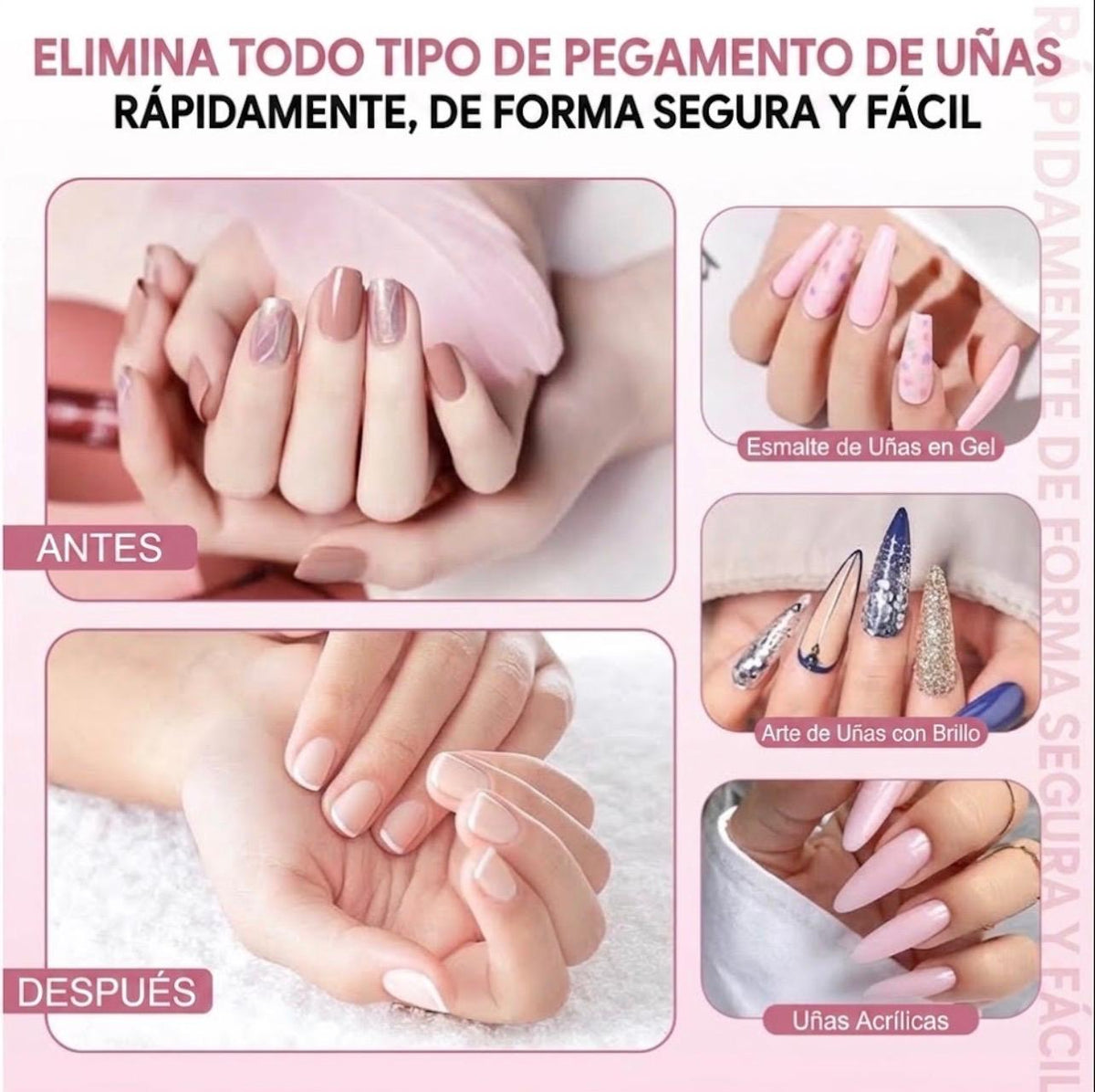 Steam Pro-Removedor de esmalte de vapor en solo 15 minutos