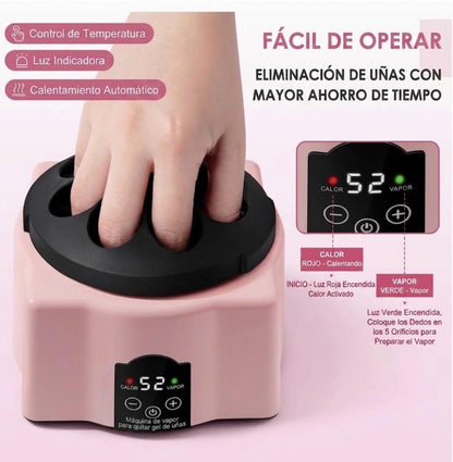 Steam Pro-Removedor de esmalte de vapor en solo 15 minutos