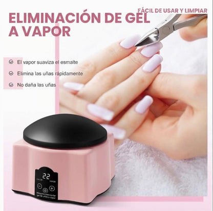 Steam Pro-Removedor de esmalte de vapor en solo 15 minutos